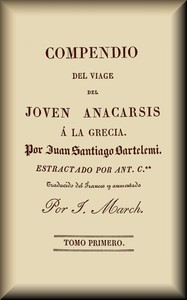 Book cover of "Compendio del viaje del joven Anacarsis a la Grecia (1 de 2)"