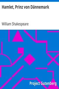 Book cover of "Hamlet, Prinz von Dännemark"