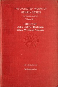 Book cover of "The collected works of Henrik Ibsen, Vol. 11 (of 11)"