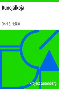 Book cover of "Runojalkoja"