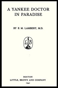 Book cover of "A Yankee doctor in paradise"