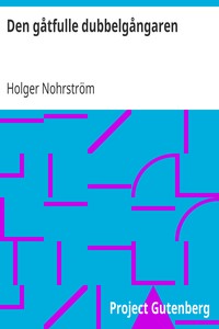 Book cover of "Den gåtfulle dubbelgångaren"