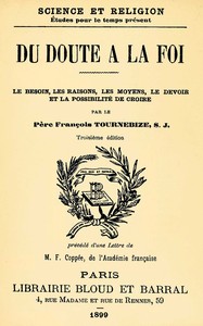 Book cover of "Du doute à la foi"