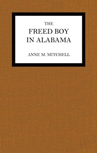 Book cover of "The freed boy in Alabama"