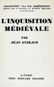 Book cover of "L'Inquisition médiévale"