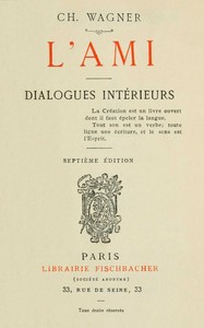 Book cover of "L'ami : $b dialogues intérieurs"