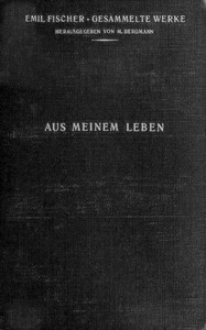 Book cover of "Aus meinem Leben"
