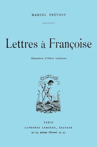 Book cover of "Lettres à Françoise"