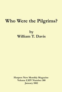 Book cover of "Who were the Pilgrims?"