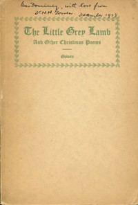 Book cover of "The little grey lamb, and other Christmas poems"