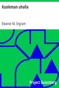 Book cover of "Kuoleman uhalla"