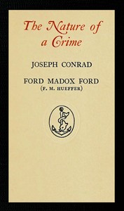 Book cover of "The nature of a crime"