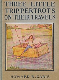 Book cover of "Three little Trippertrots on their travels : $b The wonderful things they saw and the wonderful things they did"