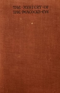 Book cover of "The mystery of the Peacock's Eye"