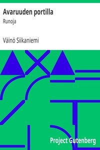 Book cover of "Avaruuden portilla : Runoja"