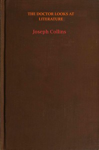 Book cover of "The doctor looks at literature : $b Psychological studies of life and letters"