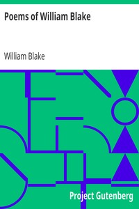 Book cover of "Poems of William Blake"