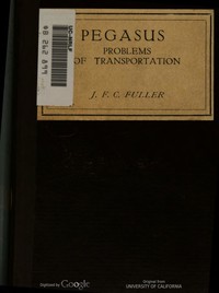 Book cover of "Pegasus : problems of transportation"