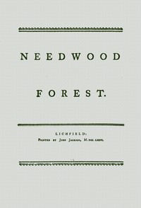 Book cover of "Needwood Forest"