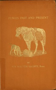 Book cover of "Ponies past and present"