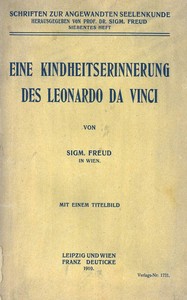 Book cover of "Eine Kindheitserinnerung des Leonardo da Vinci"
