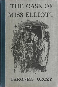 Book cover of "The case of Miss Elliott"