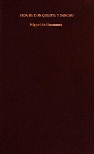 Book cover of "Vida de Don Quijote y Sancho"