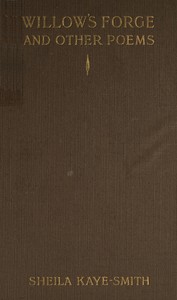 Book cover of "Willow's forge, and other poems"