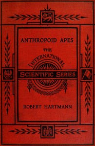 Book cover of "Anthropoid apes"