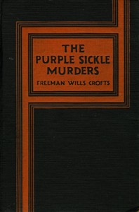 Book cover of "The purple sickle murders"