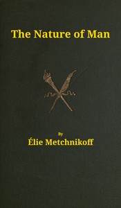 Book cover of "The nature of man : $b Studies in optimistic philosophy"