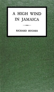 Book cover of "A high wind in Jamaica"