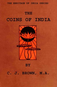 Book cover of "The coins of India"