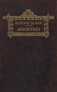 Book cover of "Aphorismes du temps présent"