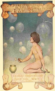 Book cover of "Poems of childhood"
