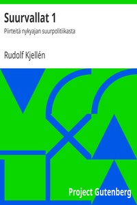 Book cover of "Suurvallat 1 : $b Piirteitä nykyajan suurpolitiikasta"