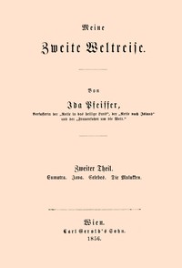 Book cover of "Meine zweite Weltreise : Zweiter Theil : Sumatra. Java. Celebes. Die Molukken."