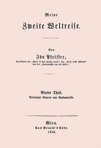 Book cover of "Meine zweite Weltreise : $b Vierter Theil : Vereinigte Staaten von Nordamerika."