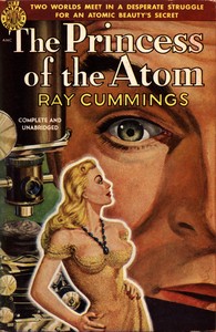 Book cover of "The princess of the atom"