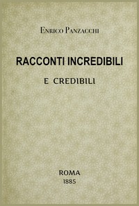 Book cover of "Racconti incredibili e credibili"