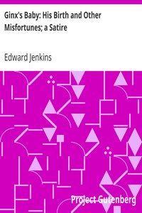 Book cover of "Ginx's Baby: His Birth and Other Misfortunes; a Satire"