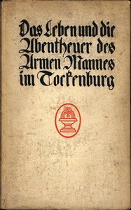 Book cover of "Das Leben und die Abentheuer des Armen Mannes im Tockenburg : Von ihm selbst erzählt"