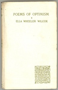 Book cover of "Poems of Optimism"