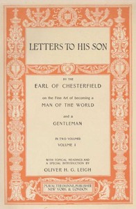 Book cover of "Quotes and Images from Chesterfield's Letters to His Son"