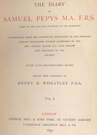 Book cover of "Quotes and Images From The Diary of Samuel Pepys"