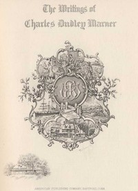 Book cover of "Quotes and Images From The Works of Charles Dudley Warner"