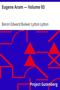 Book cover of "Eugene Aram — Volume 03"