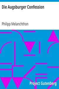 Book cover of "Die Augsburger Confession"