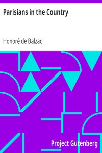 Book cover of "Parisians in the Country"