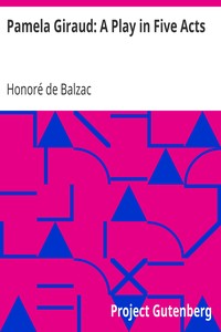 Book cover of "Pamela Giraud: A Play in Five Acts"